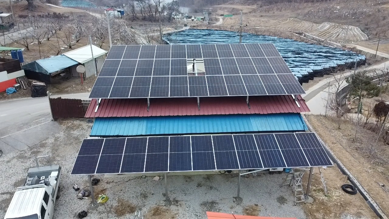 충북 충주시 양성면 PPA 발전사업 설치현장