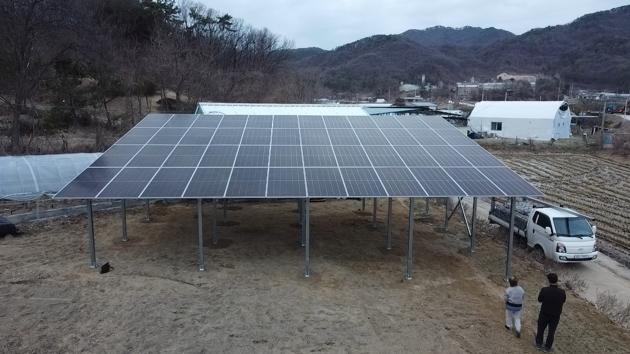 경기도 여주시 대신면 PPA 발전사업 설치현장